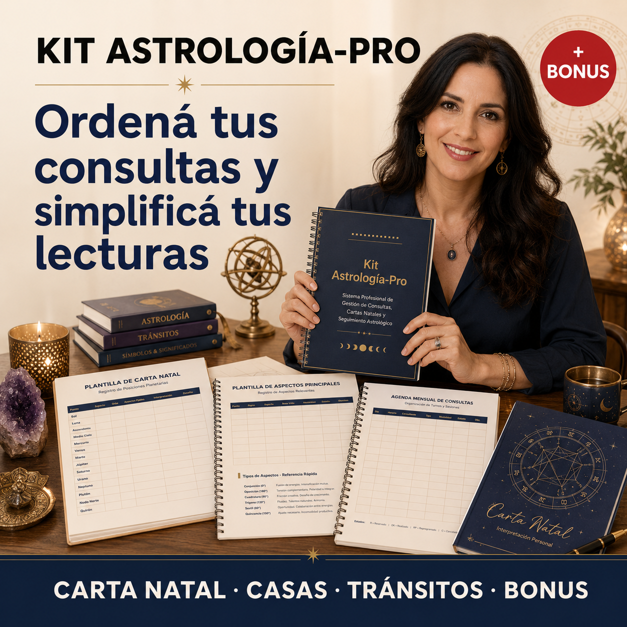 Kit plantillas Astrologia Pro