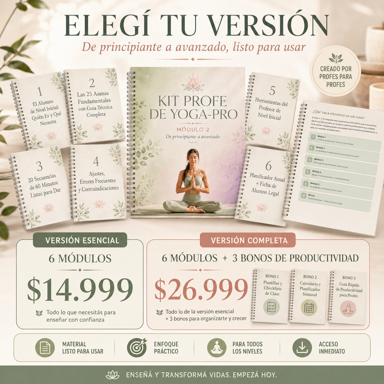 Kit Yoga Pro